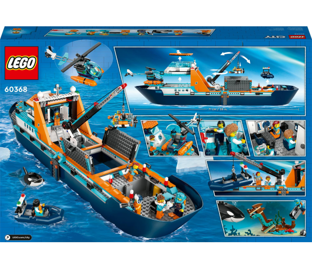 LEGO City 60368 Łódź badacza Arktyki - 1144448 - zdjęcie 6